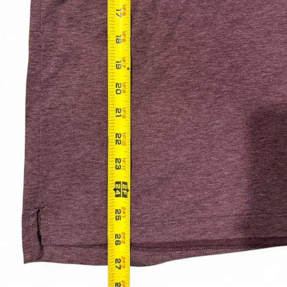Men’s Burgundy Nike Golf Long Sleeve Polo Shirt Size Medium - Picture 5 of 5